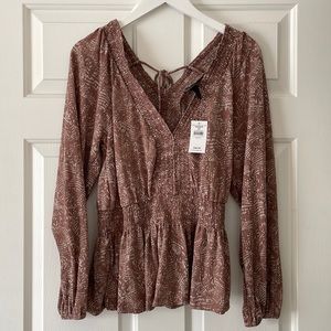 Off the shoulder blouse